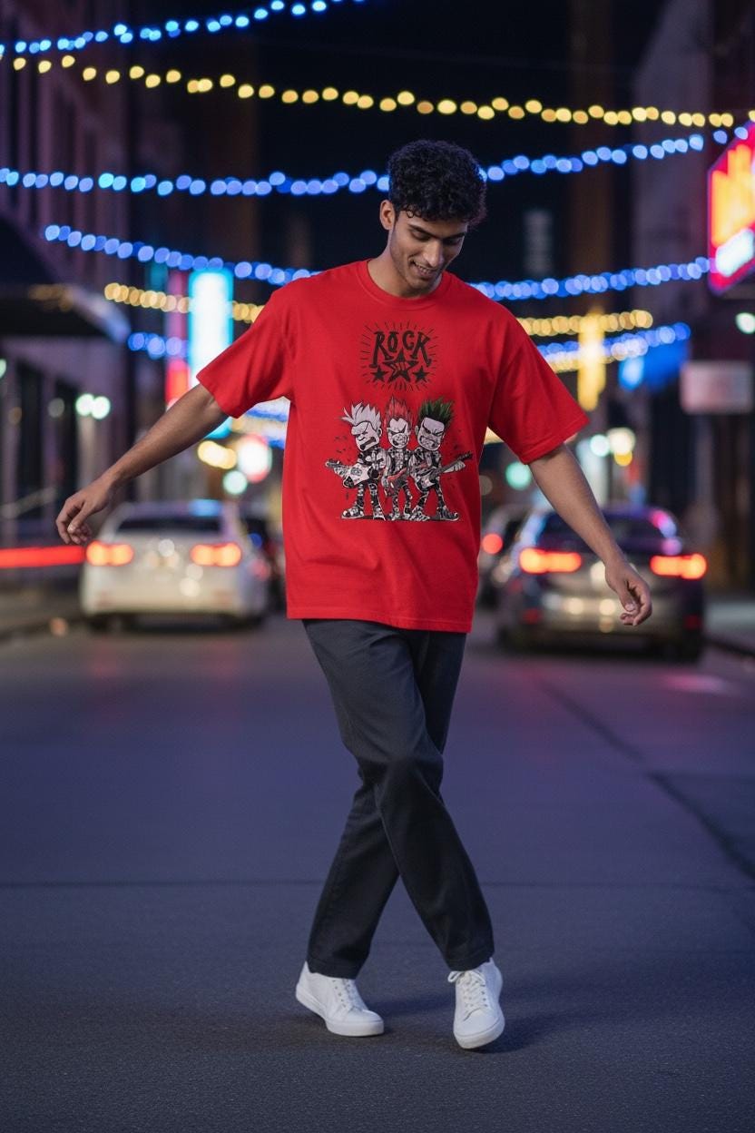 Rock Star Graphic Tee – Stage Ready
