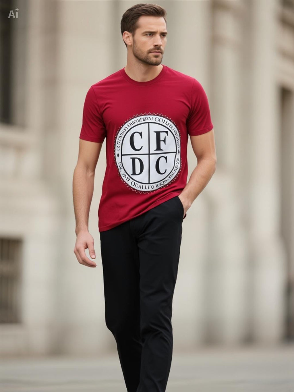 Bold Graphic T-Shirt: Uncorrupted Design Streetwear