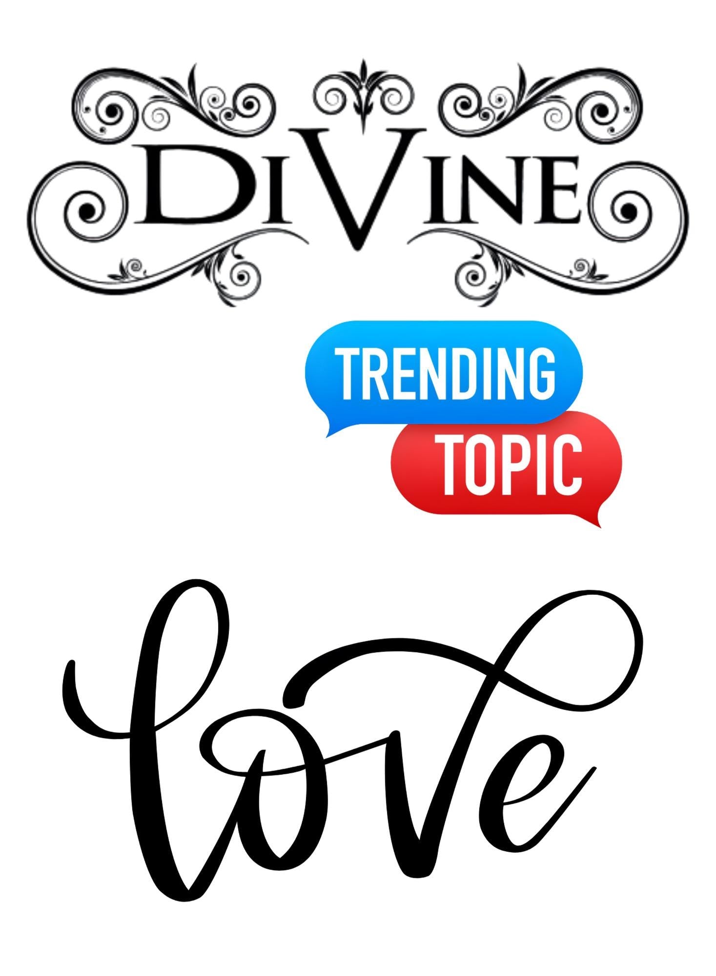 Divine Trending Topic Love Graphic Tee | Spiritual Humor Unisex T-Shirt