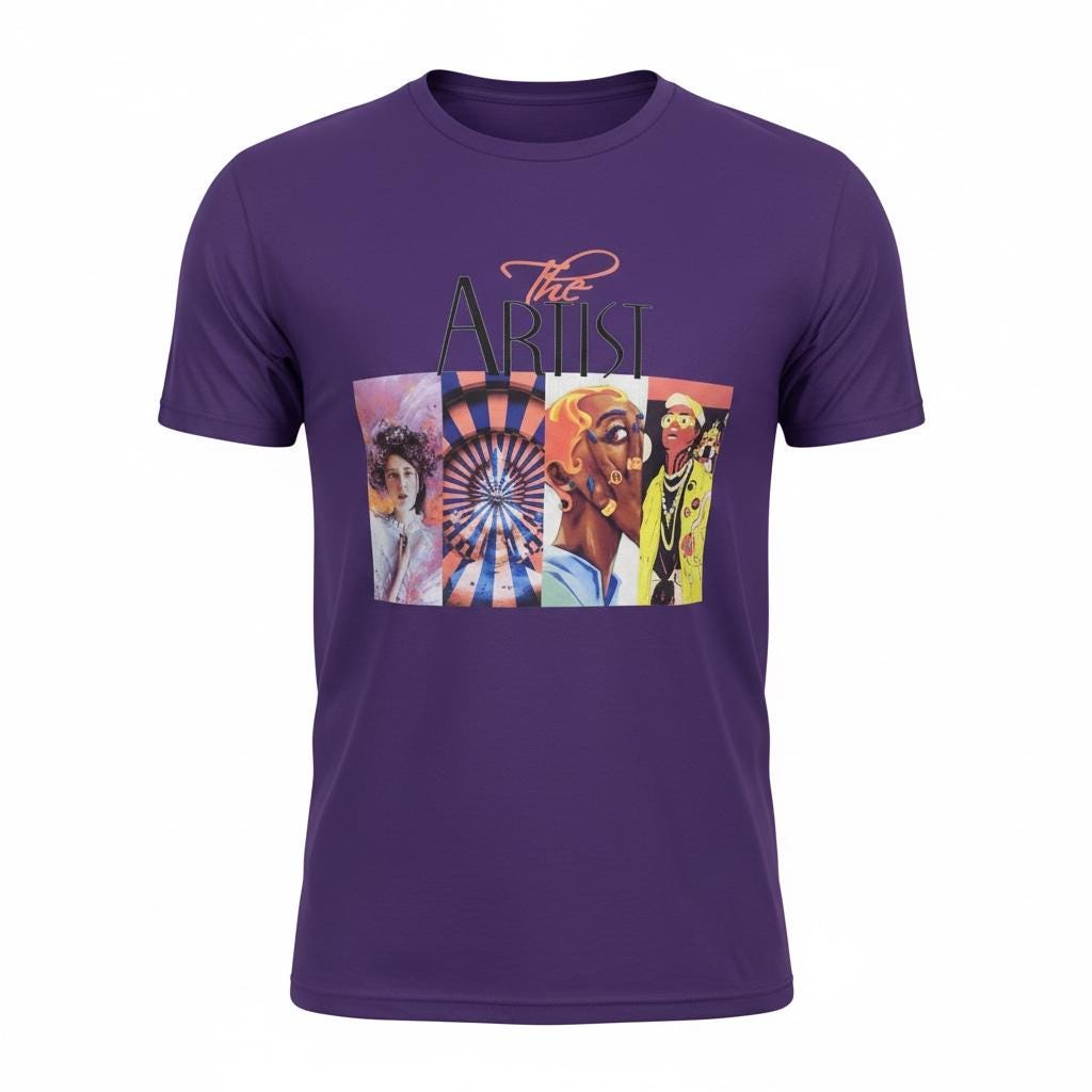 The Artist Tee - Creative Graphic Shirt